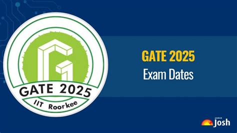 GATE Exam Date 2025 (Out) .
